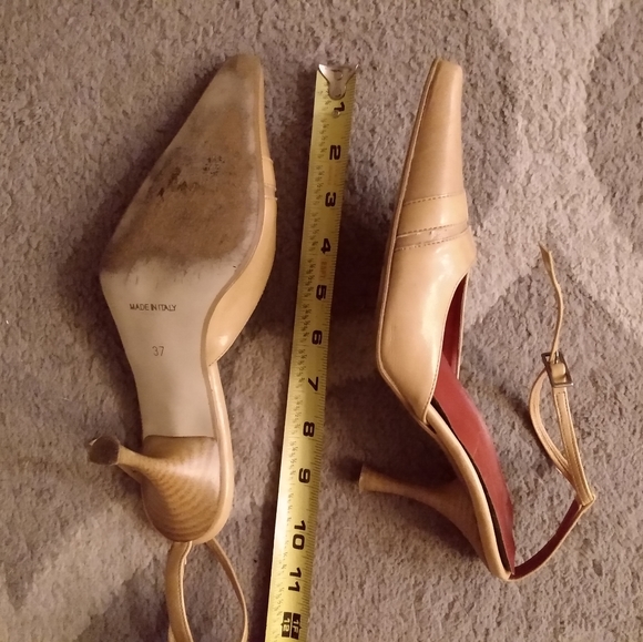 Italian Shoes Heels SZ 6 - Picture 5 of 7